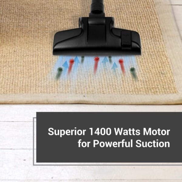 Eureka Forbes Dyno Vac 1400 Watts Powerful Suction Vacuum Cleaner - Image 4