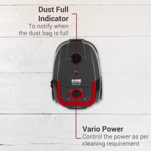Eureka Forbes Dyno Vac 1400 Watts Powerful Suction Vacuum Cleaner - Image 5