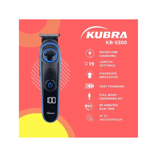 Kubra KB-5300 5 IN 1 Multifunctional Grooming Kit (1)